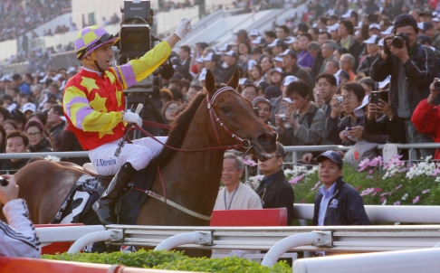 莫雷拉贏完兩場國際一級賽，掩蓋了去年因停賽未能參與的遺憾。 Source: Kenneth Chan/SCMP