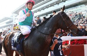 「富林特郡」的勝利，終於讓鴨都拿王子在香港取得頭馬。 Source: Paris-Turf