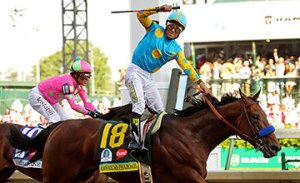 American Pharoah終於為馬主了結一個心願 Source: Jessie Holmes/EquiSport Photos