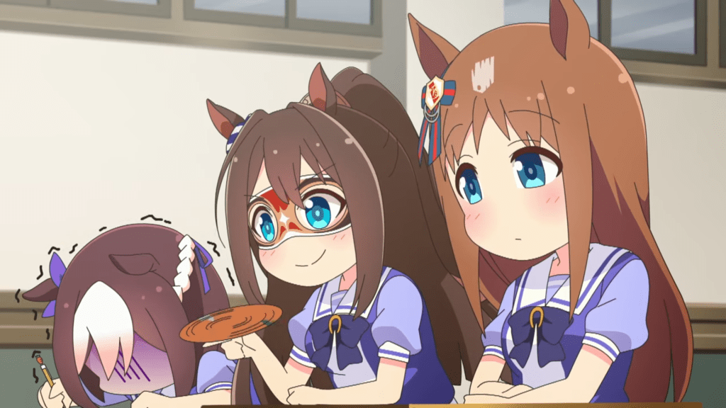 淺談賽馬娘四格動畫