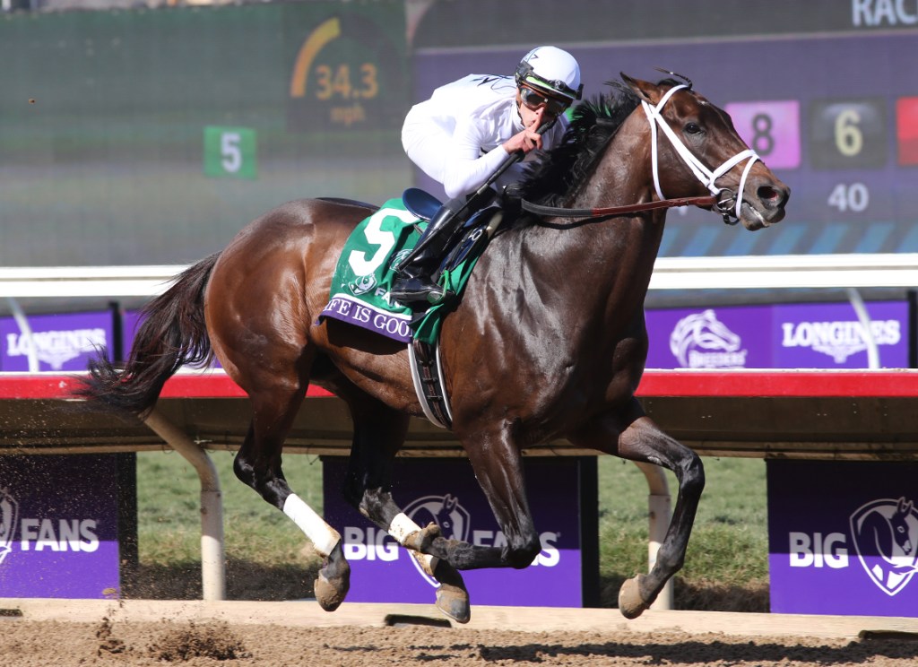 育馬者盃泥地一哩大賽，Life is Good輕鬆大勝，Aloha&nbsp;West混戰下奪短途大賽