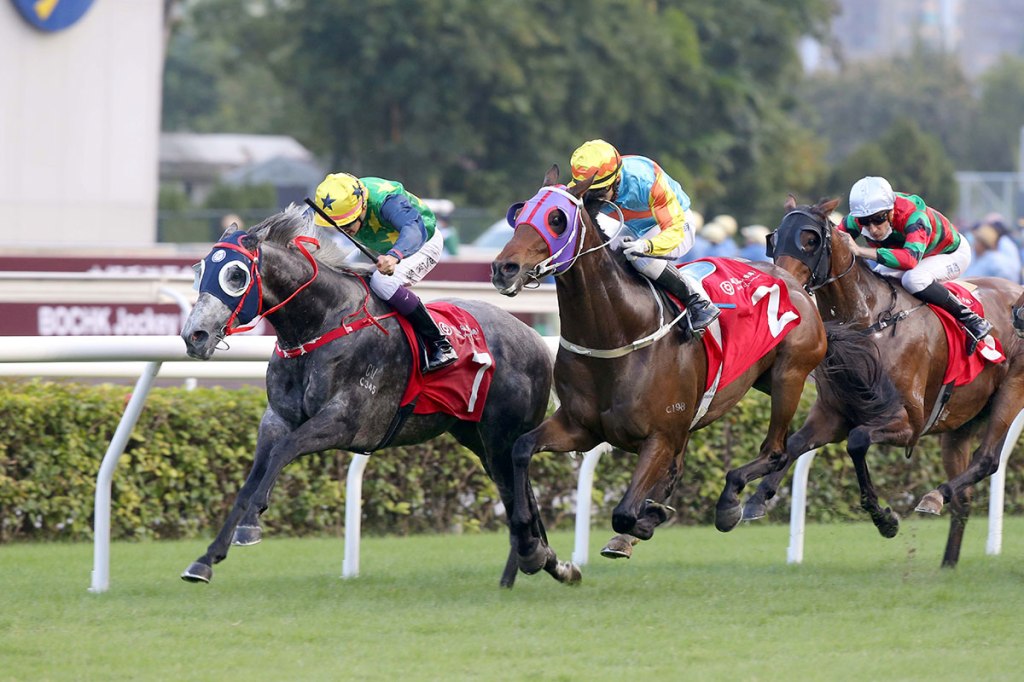 馬會盃，精神威慢放得手