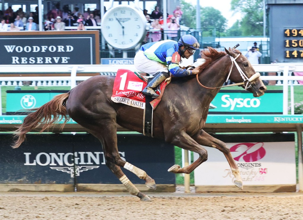 肯塔基橡樹大賽，Secret Oath勝出後再計劃挑戰雄馬？