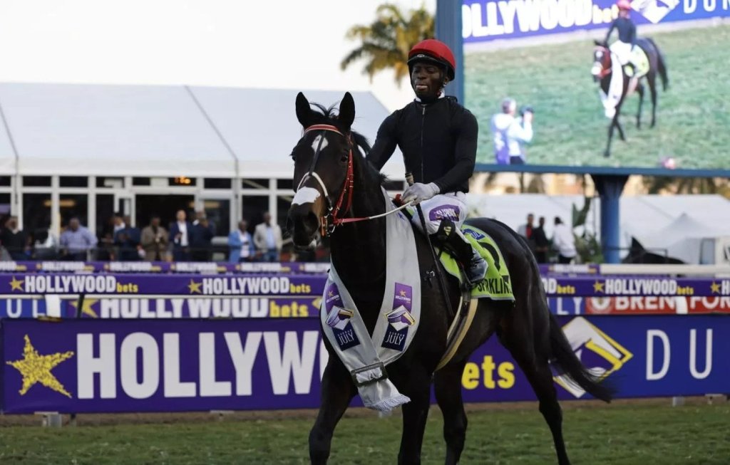 德班七月讓賽，氣泡水無懼雄馬挑戰