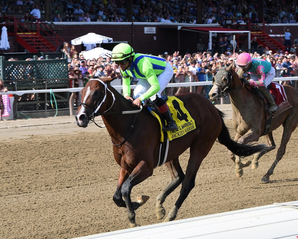 每日賽馬晚報(2022年7月31日),Jackie’s Warrior創沙拉托加賽馬史紀錄