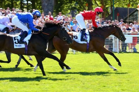 紀爾斯大賽，喜菲皇女伏兵贏馬