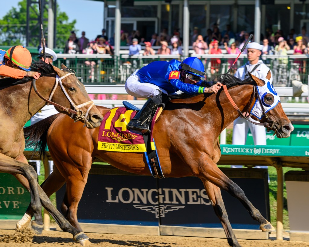 肯塔基橡樹大賽，Pretty Mischievous為高多芬帶來首勝