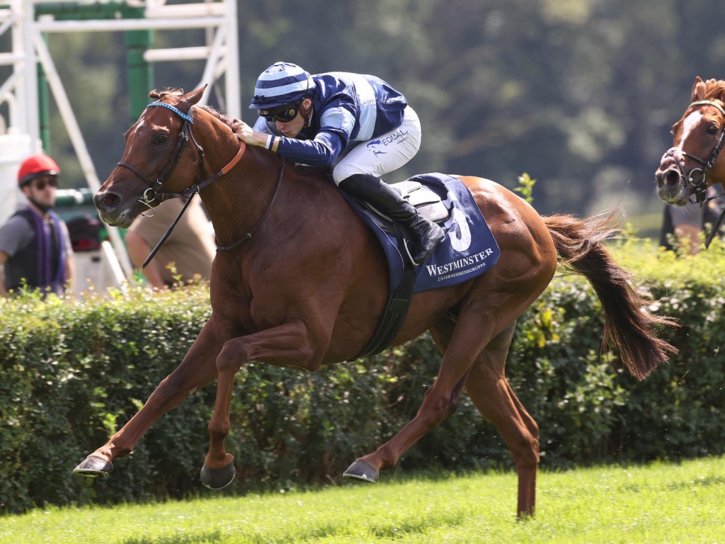 柏林大賽，法國馬小巧勁力輕取對手