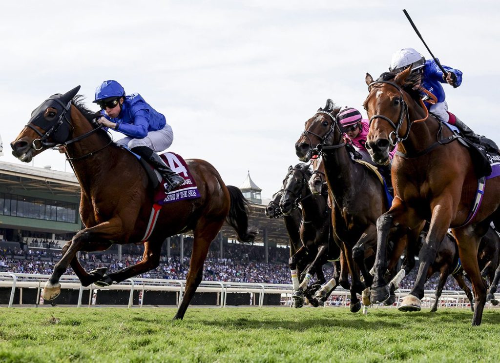 育馬者盃一哩大賽，雄霸海上追過望潮騎練馬主三連霸