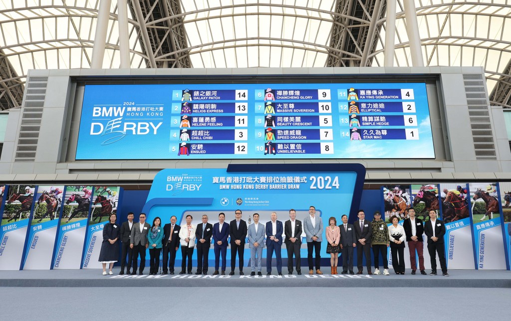 「三冠」在望、增程介入、2000米一出即勝、主力馬全排在外檔，香港打吡大賽前瞻