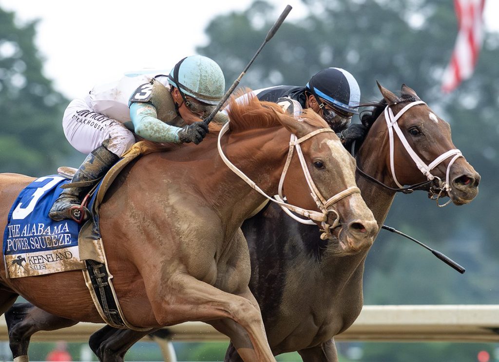 每日賽馬晚報（2024年8月18日），🇬🇧孕育之河二級賽打不敗，🇺🇸Power Squeeze阿拉巴馬錦標險勝Candied