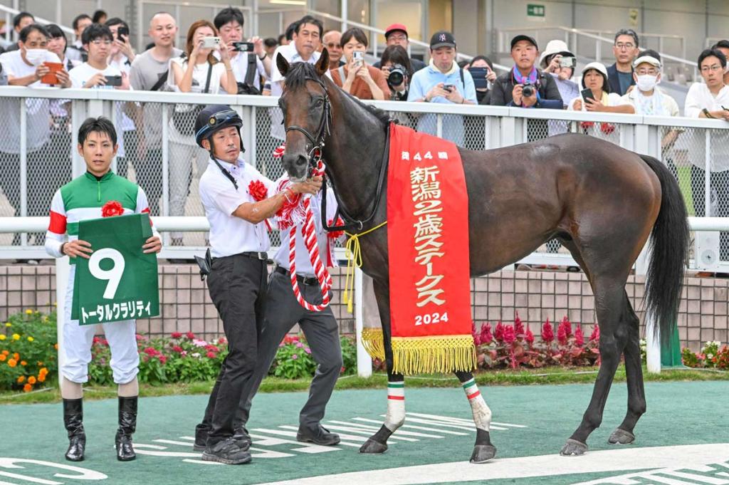 每日賽馬晚報（2024年8月25日），🇺🇸🇭🇰太平洋經典賽轉播來了，🇯🇵Total Clarity鬥贏Caught Alliciant贏新潟三級賽