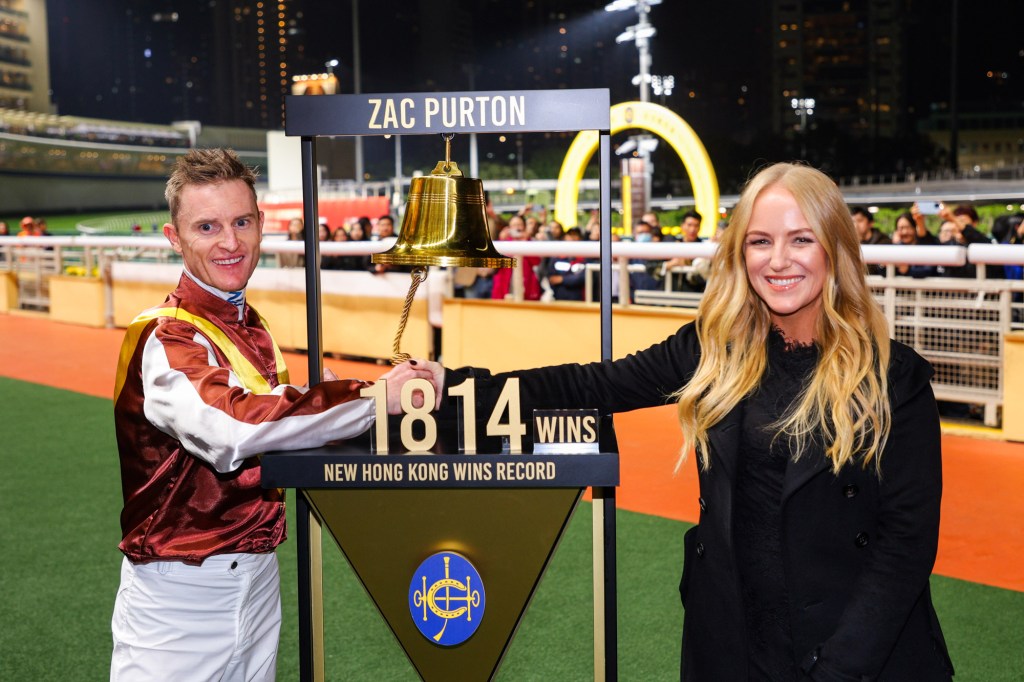 潘頓贏馬數字達1814場，破韋達舊香港紀錄