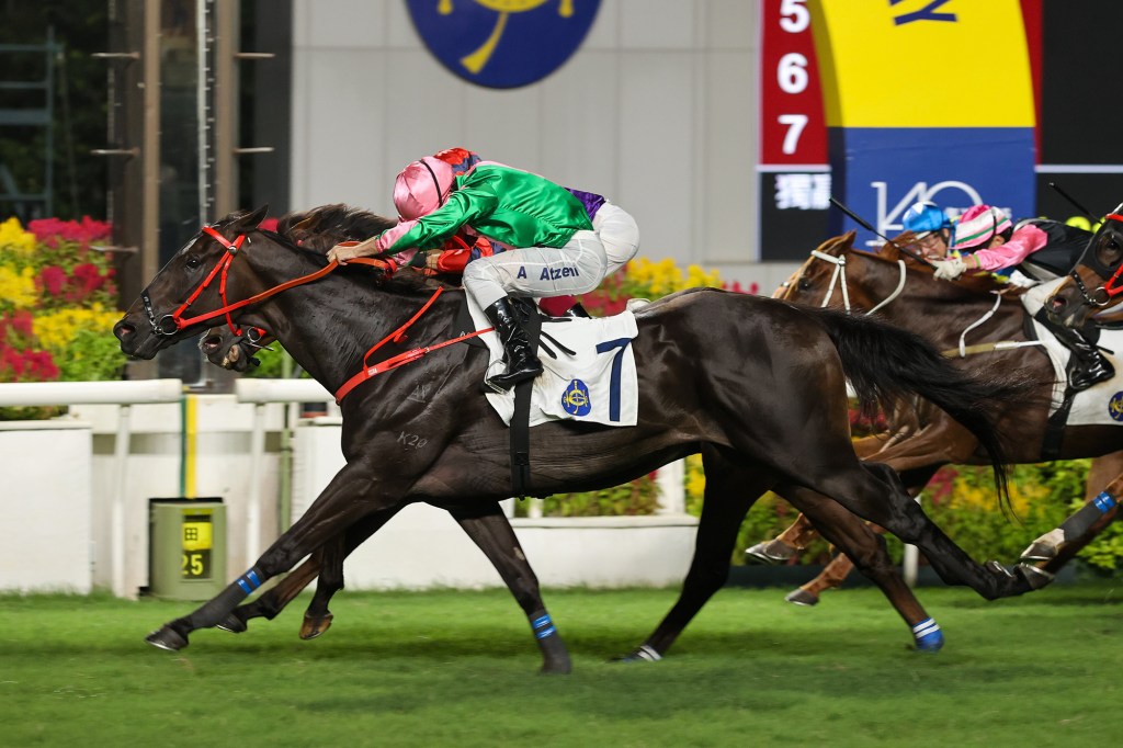 香港馬主協會錦標,有目共賞大後上反擊