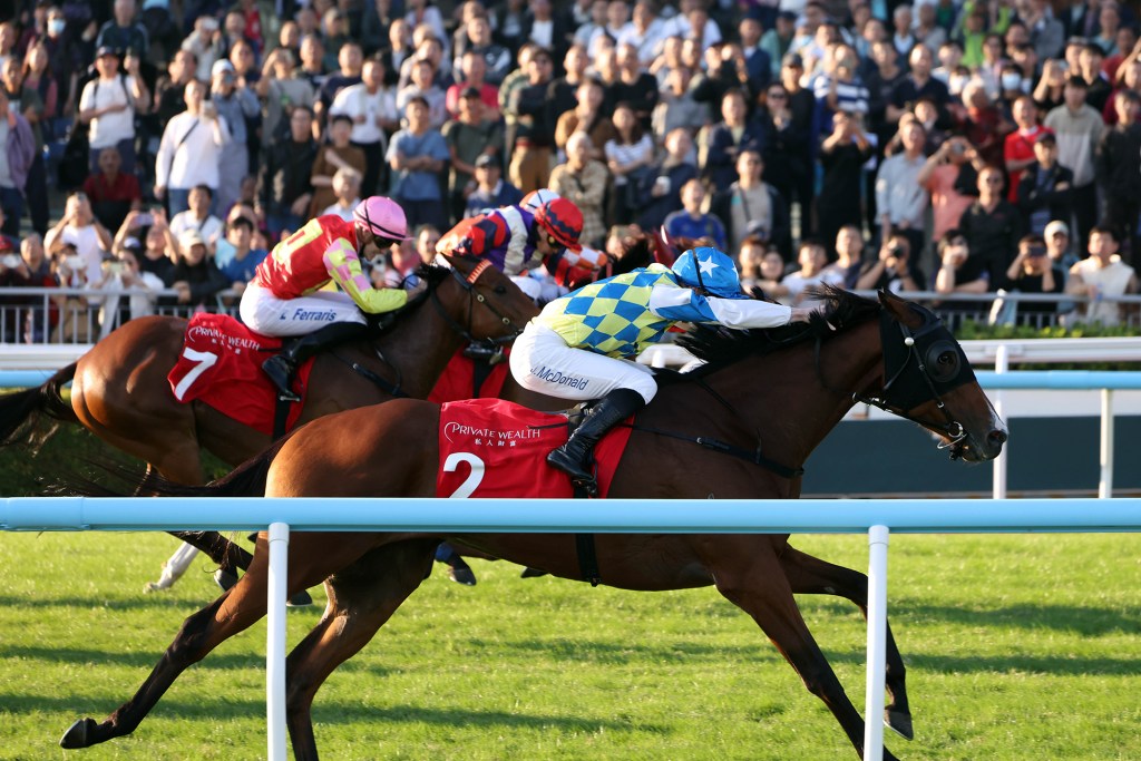 馬會一哩錦標，錶之銀河飛得起