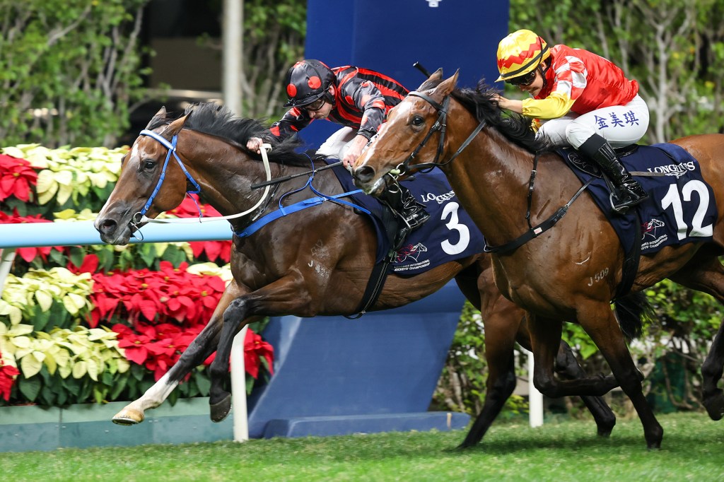 國際騎師錦標賽，莫雅從後追上突破僵局