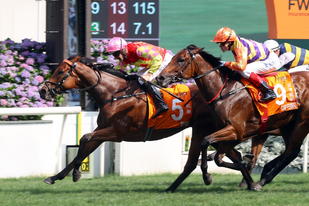 冠軍一哩賽，祝願終於攻下一級賽